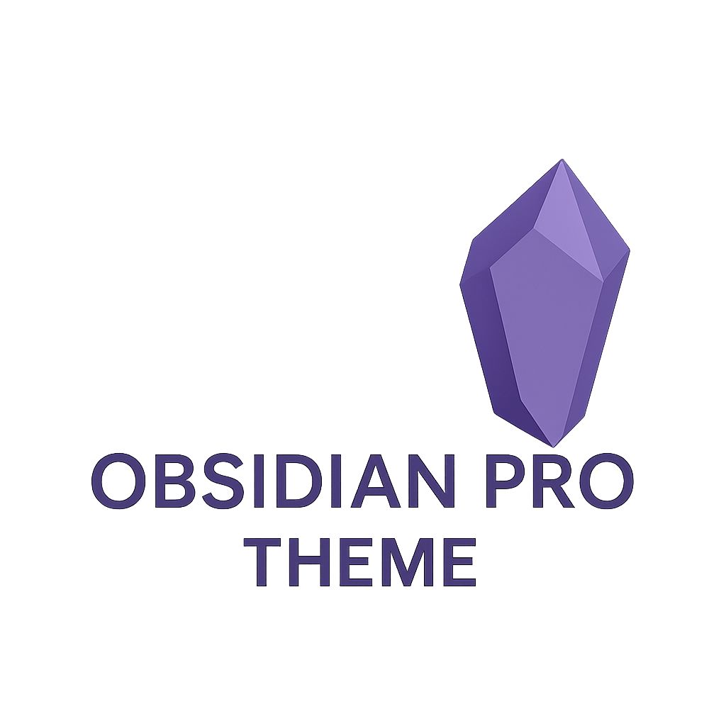 Obsidian Pro Theme
